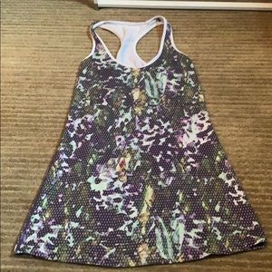 Lululemon Cool Racerback, Floral. Size 6